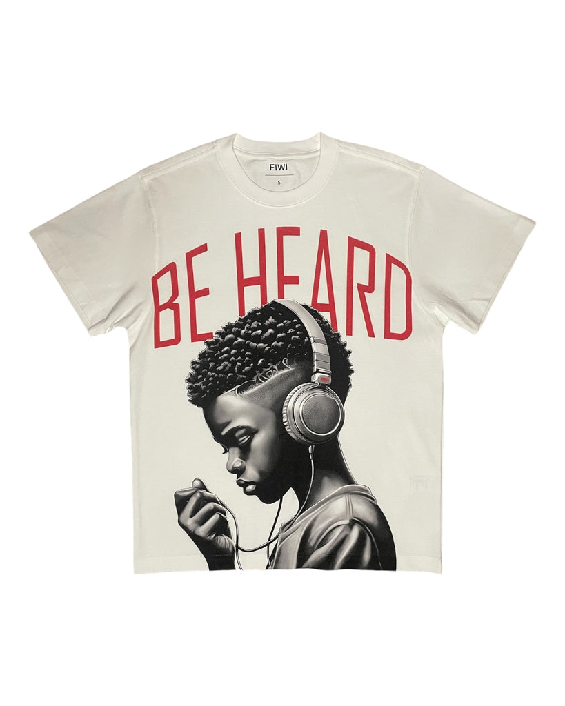 BE HEARD tee